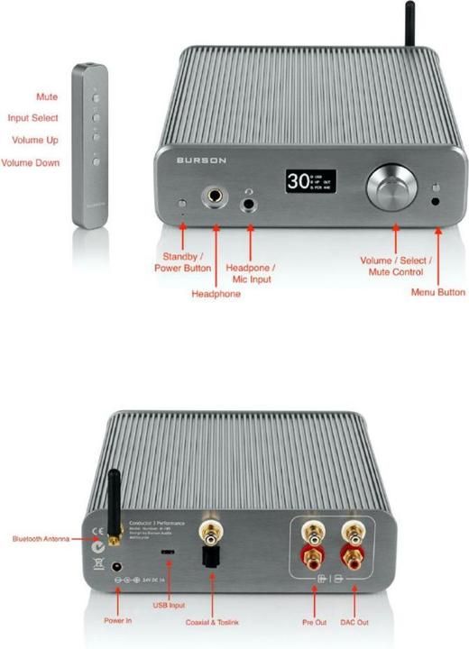 Actual product image Burson Conductor 3 Performance (Bluetooth)