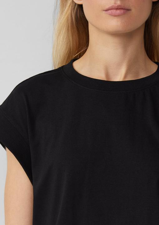 Produktbild S.Oliver T-Shirt T-Shirt im Relaxed Fit mit überschnittenen Schultern (36)