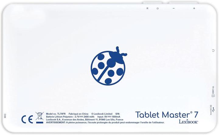 Image du produit Lexibook Tablette LexiTab Master 7 pouces avec contenu éducatif et coque de protection Super Mario Version FR (Français, 6 - 14 Années)