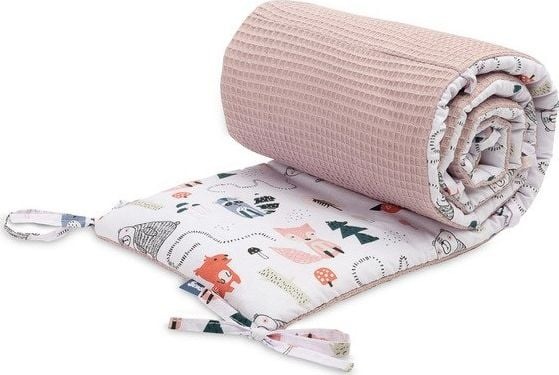 Actual product image Sensillo Bed Protector Fox Pink
