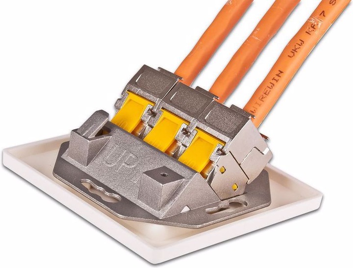 Produktbild Wirewin Keystone Modul, KAT6A STP EA (Keystone Modul)