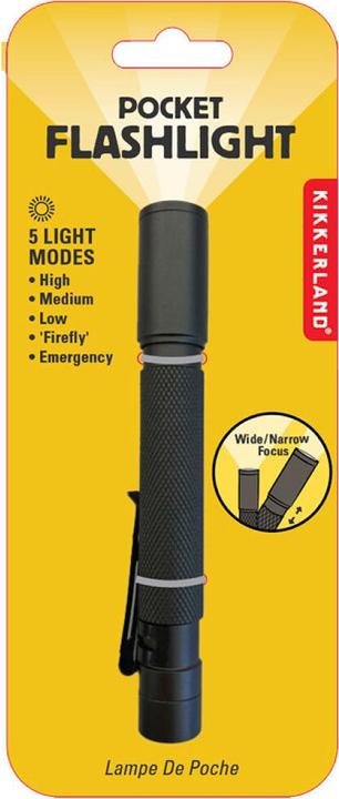 Immagine prodotto Kikkerland Mini Flashlight (13 cm)