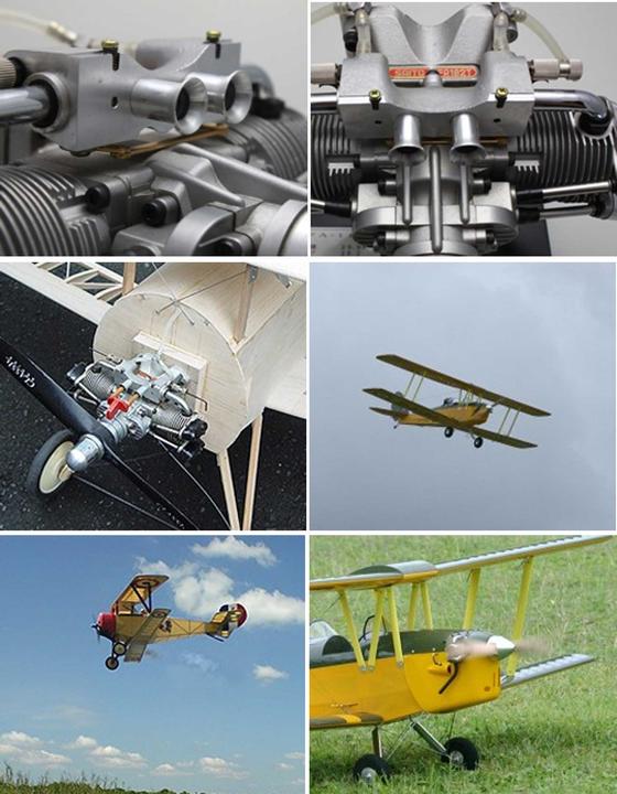 Image du produit Saito fa-182td moteur boxer 2 cylindres 4t