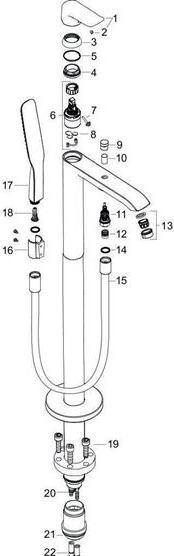 Produktbild hansgrohe Metris Chrom