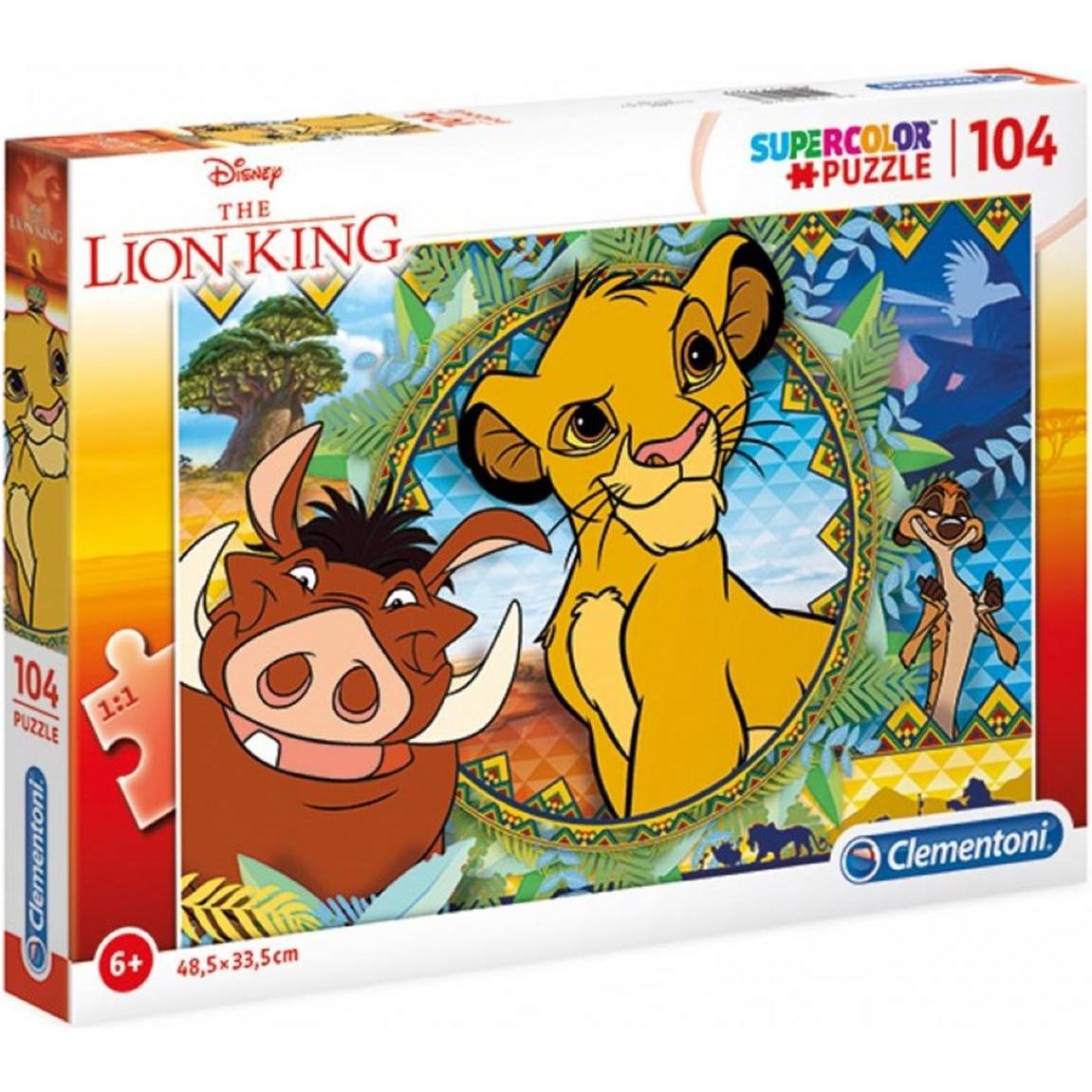 Clementoni Lion King (104 Teile)
