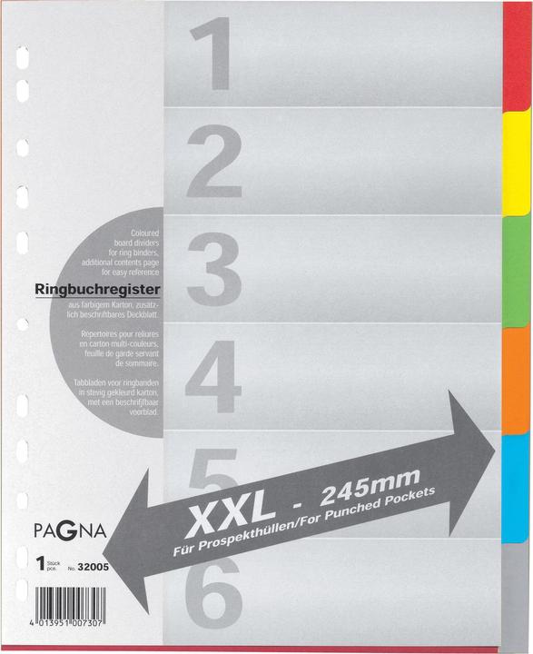 Image du produit Pagna Répertoire en carton avec page de garde, à usage libre, à l'unité