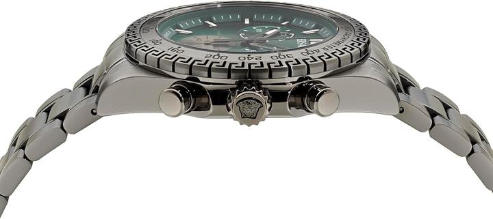 Actual product image Versace Elegant Chronograph Watch with Calendar and Luminous Hands (Chronograph, 43 mm)