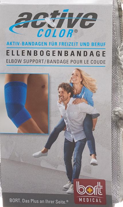 Produktbild Bort Medical ActiveColor Ellenbogenbandage M -28cm blau (M)