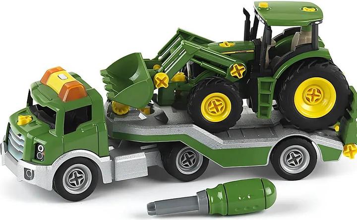 Produktbild Theo Klein Transporter mit John Deere Traktor