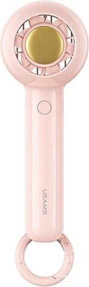 Usams Wiatrak r?czny Mini 1200mAh Candy Series rozowypink ZB251FS02 US-ZB251 (53.50 dB)