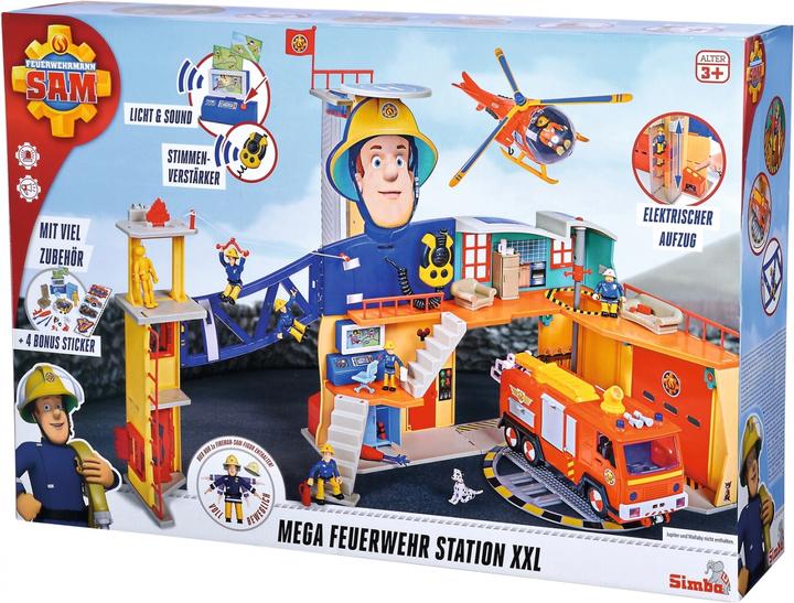 Image du produit Simba Sam Mega Station de pompiers XXL