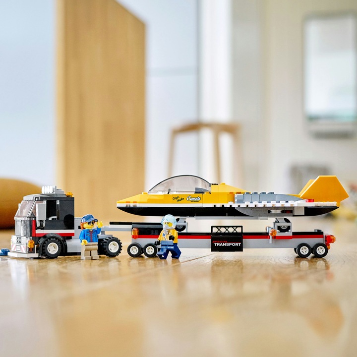 Immagine prodotto LEGO Jet Transporter per spettacoli aerei (60289, LEGO City)