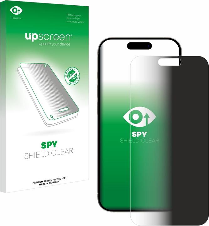 Produktbild upscreen Spy Shield Blickschutzfolie (1 Stück, Apple iPhone 15 Pro Max)