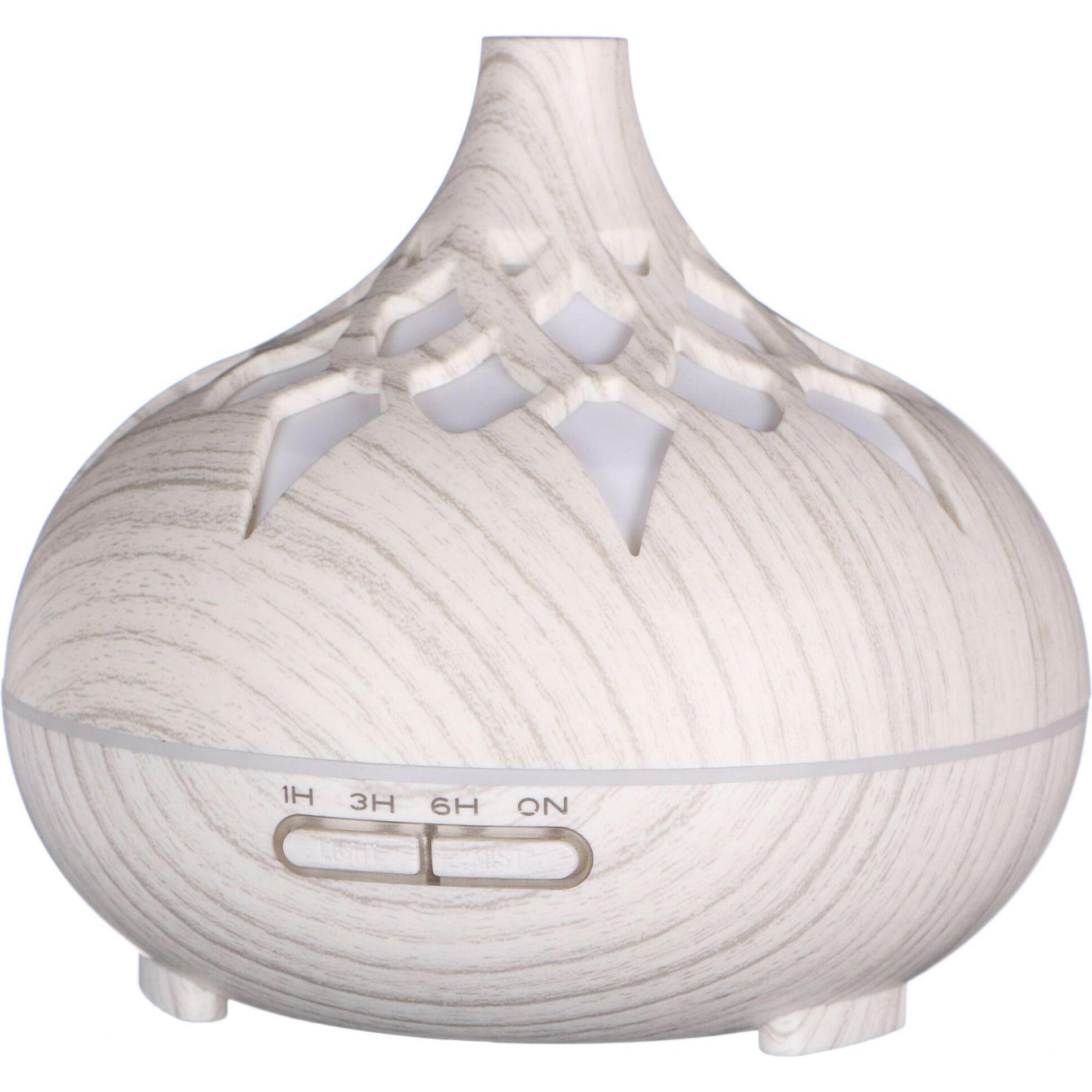 Sixtol, Aroma Diffuser, Aroma Diffusor Palm Weiss Holz 500ml (500 ml)