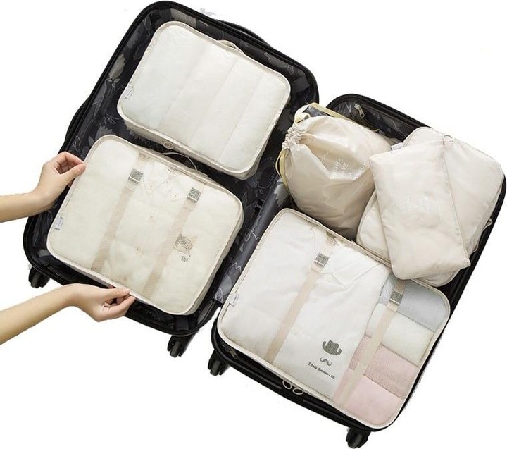 Produktbild JTI Set Organisationstaschen, 6-teilig - Beige