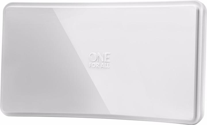 Actual product image One for All DVB-T2 Curved antenna 5G wht (Parabolic antenna, 42 dB, DVB-T / -T2)