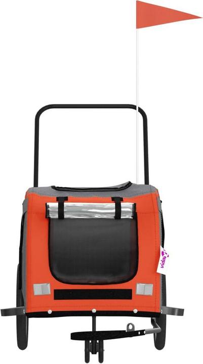 Produktbild vidaXL Fahrradanhänger Hund