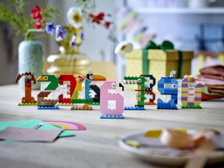 Image du produit LEGO Les chiffres d’anniversaire (LEGO Iconic)