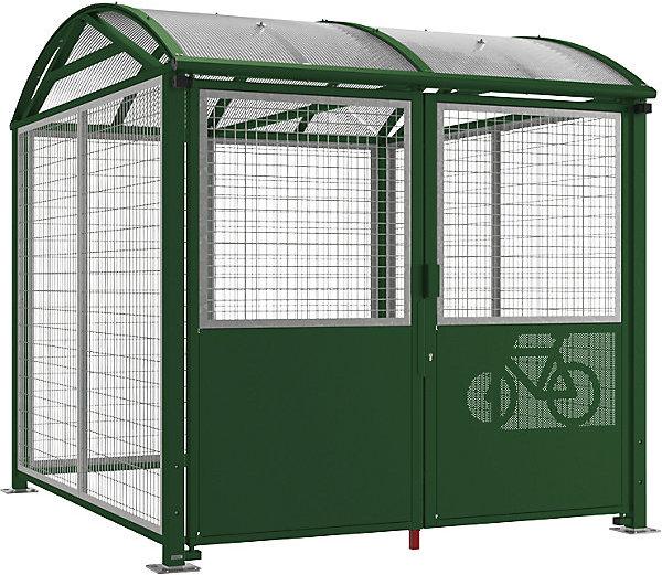 Immagine prodotto SPL Tettoia per biciclette, con serratura, modello base con serratura a cilindro