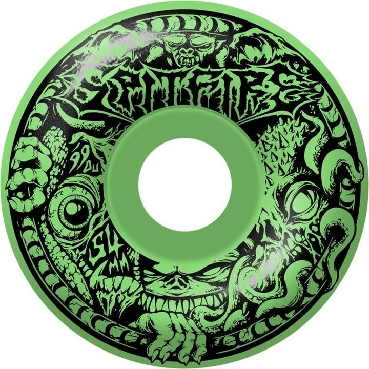 Actual product image Spitfire 99D F4 Radial Full Demon Gate Glow (54 mm)