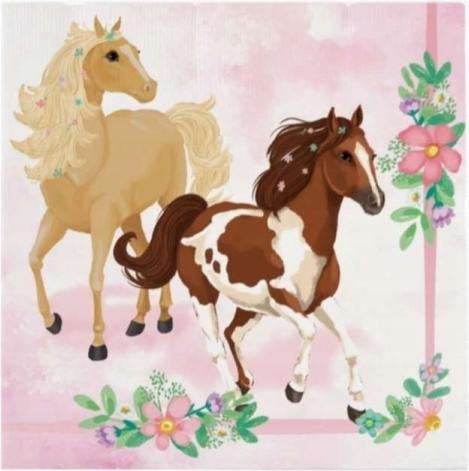 Immagine prodotto Amscan Pferde (20 x, 33 x 33 cm)