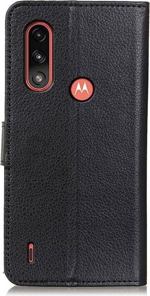 Image du produit MU Classic Série de couvertures de livres en cuir litchi (Motorola Moto E7 Power)