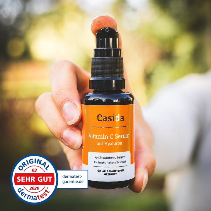 Produktbild Casida Vitamin C Serum mit Hyaluron (30 ml)