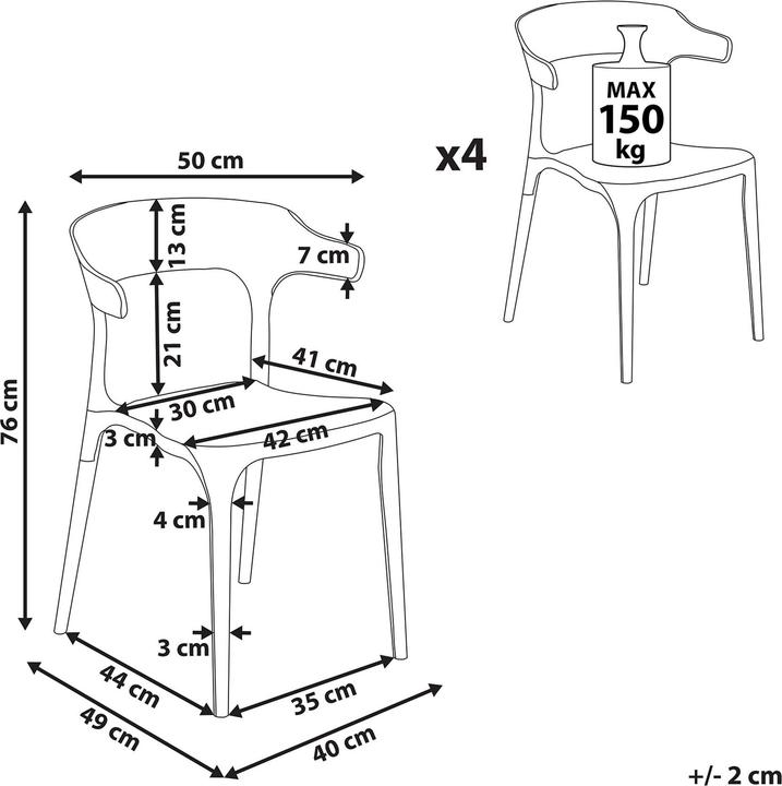 Image du produit Beliani Gubbio