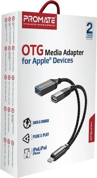 Produktbild ProMate OTGLink-i OTG Media Adapter Apple (Lightning, USB Typ C)