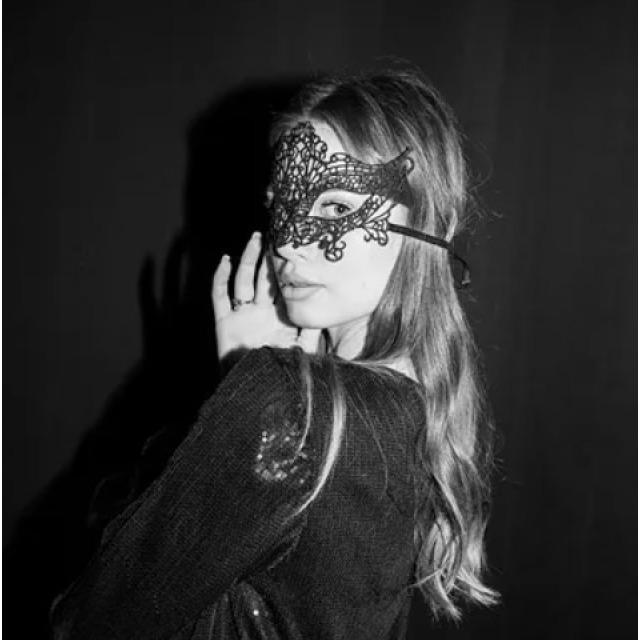 Actual product image Partydeco Partyaccessoire Maske aus Spitze 11 x 20 cm, Muster3