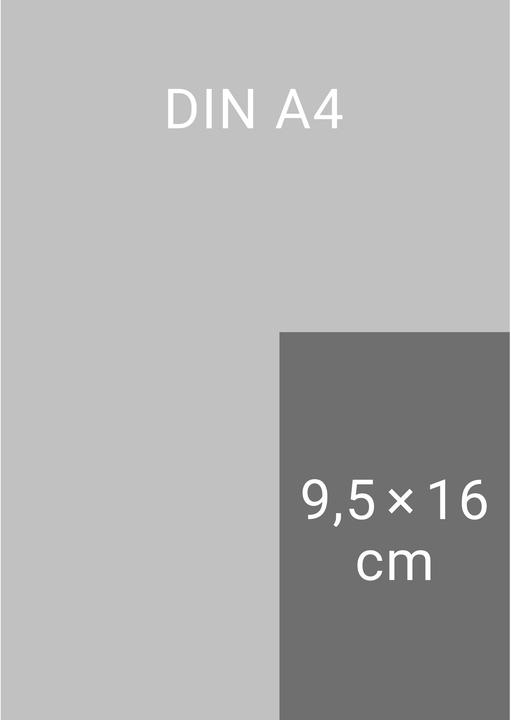 Actual product image Monats-Taschenkalender, schwarz 2026 (German)