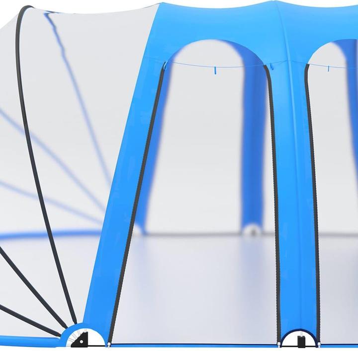 Produktbild vidaXL Poolüberdachung