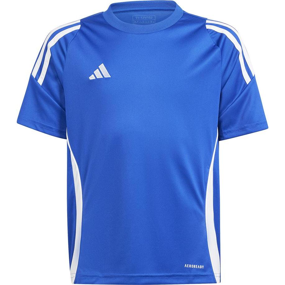 adidas, Jungen, Sportshirt, TIRO24 JSY Y (128), Blau, 128