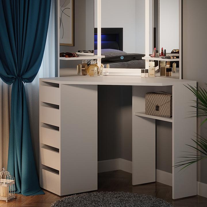 Image du produit Vicco Arielle avec miroir LED (110 x 54 x 142 cm)