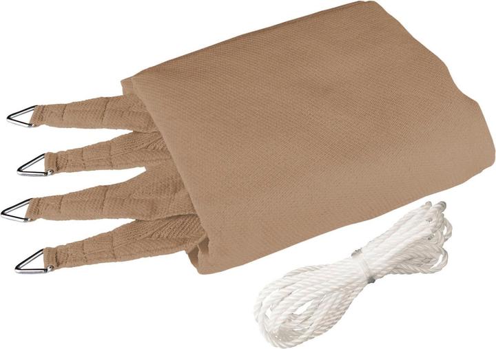 Windhager Tenda da sole 500 cm, quadrata, Reed (500 x 500 cm)