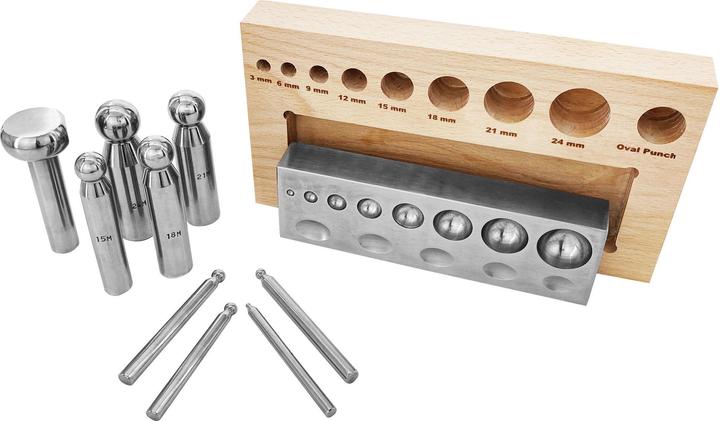 Image du produit Paulimot Kugelpunzen-Set mit Flachanke