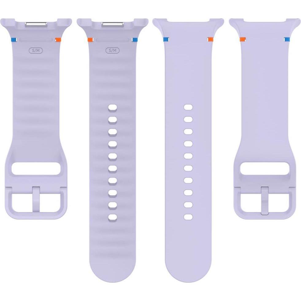Cover-Discount Samsung Galaxy Watch 8 - Silikon Sportarmband Ersatzband (Silicone), Cinturini per orologi, Viola