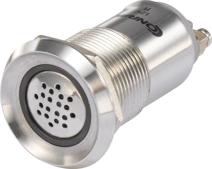Tru Components Miniature buzzer, illuminated