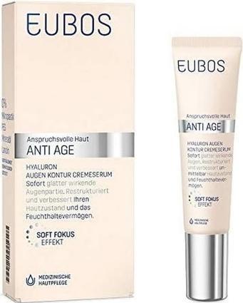 Immagine prodotto Eubos Crema contorno occhi Sensitive Hyaluron, 15 ml CRE (Siero per la cura degli occhi, 15 ml)