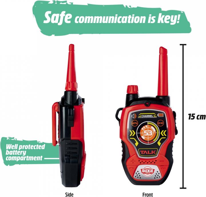 Produktbild Dickie Walkie Talkie Fun (0.10 km)