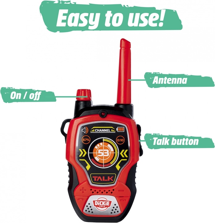 Produktbild Dickie Walkie Talkie Fun (0.10 km)