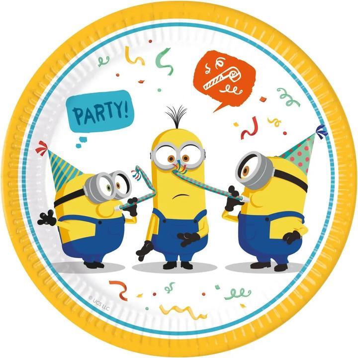 Procos Minions Party Plate (8x)