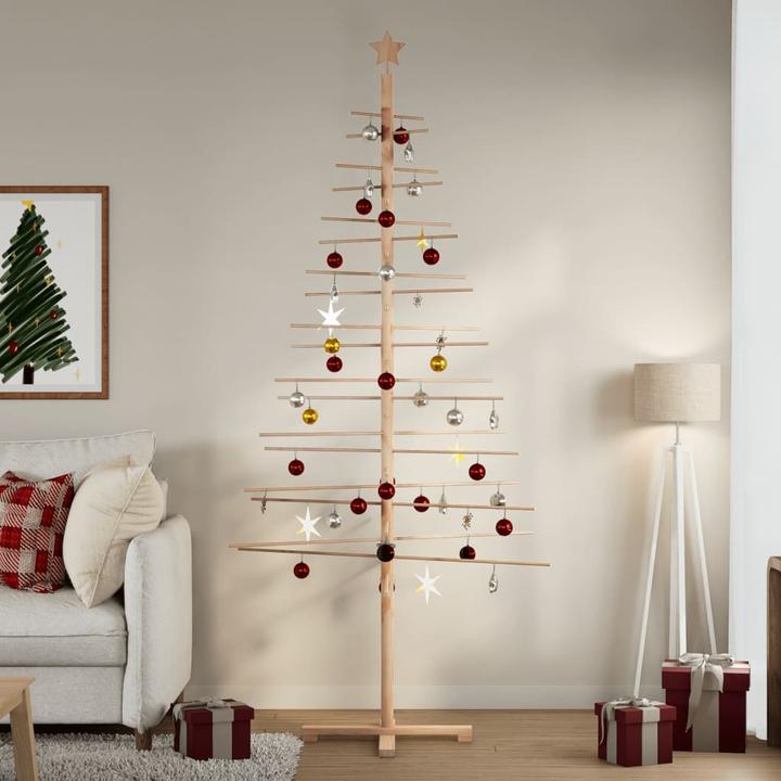 Produktbild vidaXL Weihnachtsbaum Holz (210 cm)