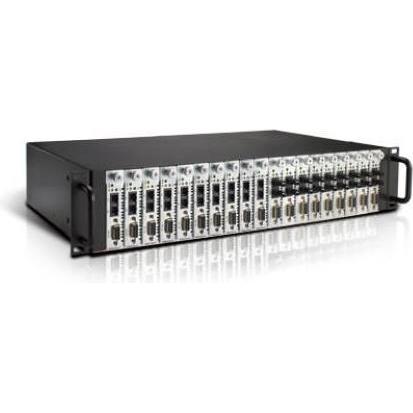 Moxa TRC-190 - Rack - Gehäuse - 2U - 48.3 cm (19"), Netzwerkadapter