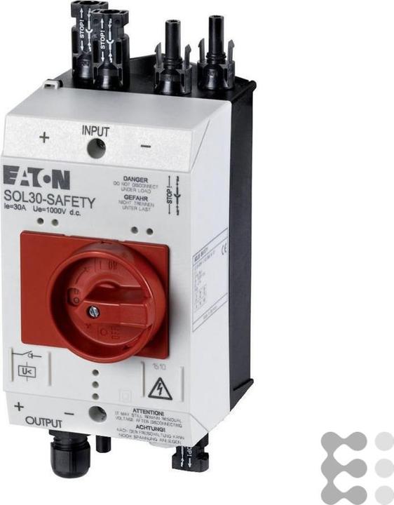 Actual product image Eaton SOL30-SAFETY/2U 144122 230V50Hz Fireman's switch 30A UA