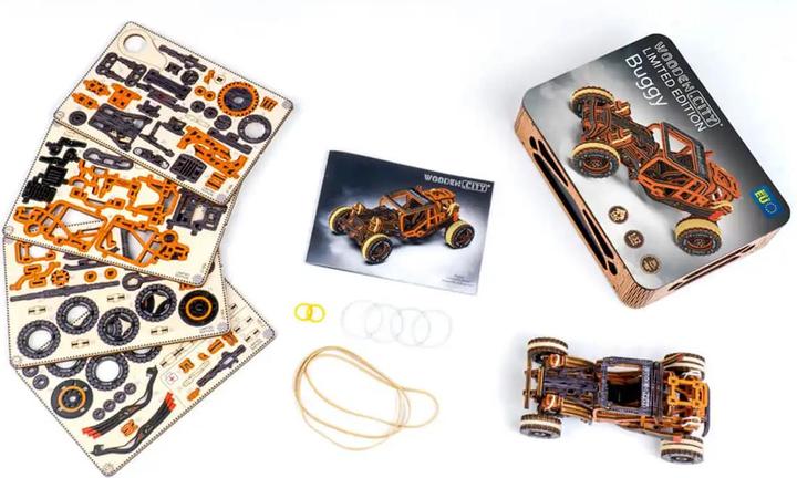 Actual product image WoodenCity WOODEN CITY 3D Wooden Car Puzzle – Buggy Limited Edition
