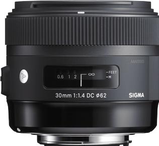 Produktbild Sigma 30mm F1,4 DC HSM | ART, Sony A (Sony A, APS-C / DX)