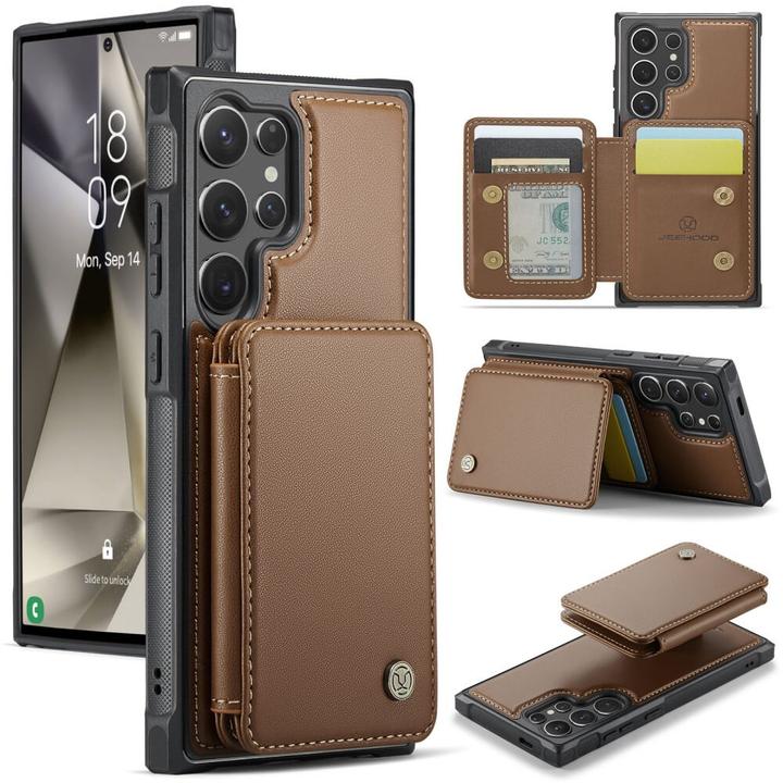 Produktbild Cover-Discount 2-in-1 Backcover mit Kreditkarten-Etui (Samsung Galaxy S24 Ultra)