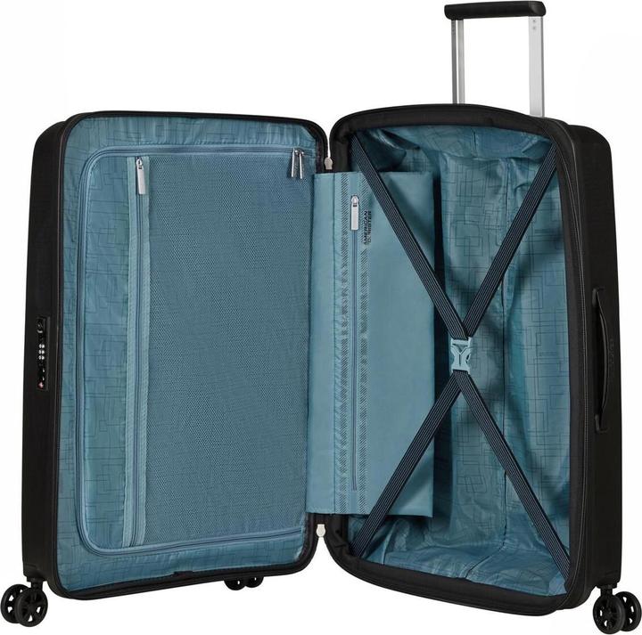 Produktbild American Tourister Reisekoffer Aerostep 66.5 L, Black (80 l)