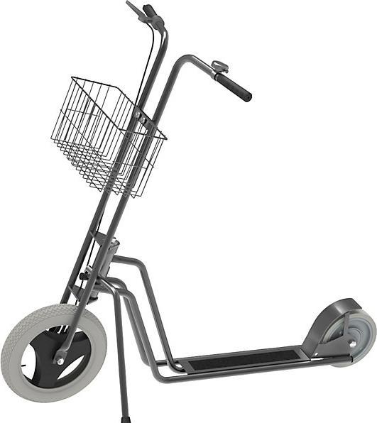 Produktbild Kongamek Scooter mit Korb Räder luftbereift